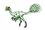 Nomingia was an omnivore (ate meat and plants) that lived from 70 to 65 million years ago