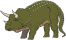 Triceratops was a herbivore (plant-eater) that lived from 72 to 65 million years ago